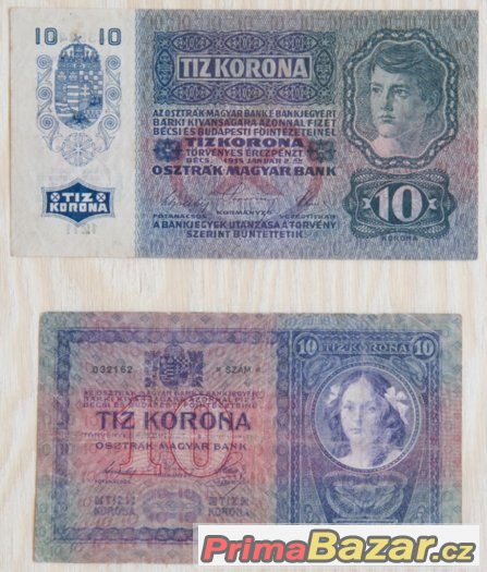 bankovky Rakousko- Uhersko – fotografie 2