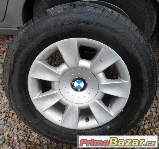 BMW - originální hliníková kola 15" styling 83 - pneu 50% – fotografie 1