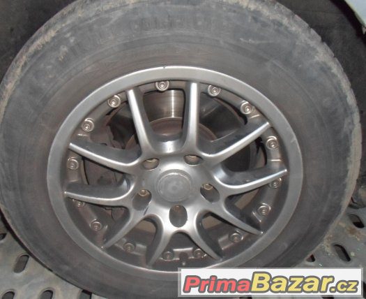 BMW - hliníková zimní kola 15"- pneu 60% – fotografie 4