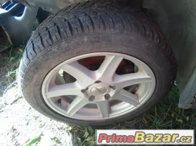 BMW - hliníková zimní kola 16"- pneu 60%
