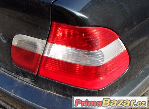 BMW e46 sedan - Zadní facelift světla s bílým blinkrem – fotografie 2