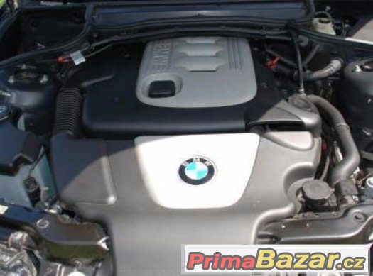 Motor BMW e46 320D 110kW - Možno vyzkoušet před demontáží – fotografie 1