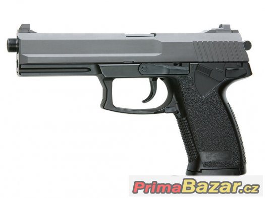 AIRSOFT manual PISTOLE HK.MK23 SOCOM+TLUMIČ-NOVÁ – fotografie 1