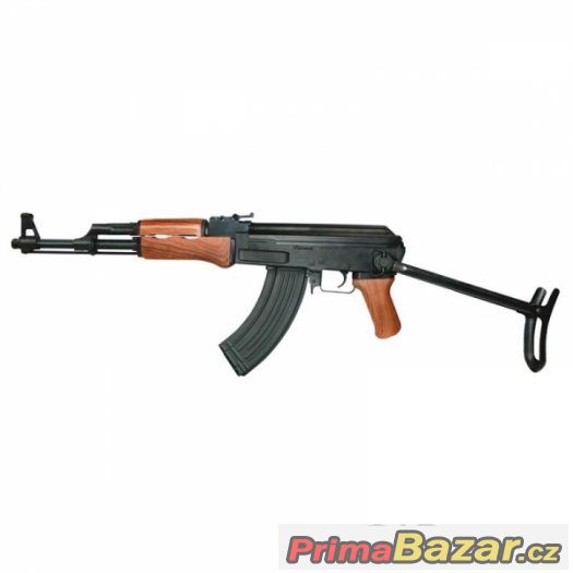 AIRSOFT elektrická PUŠKA AK-47s - NOVÁ – fotografie 2
