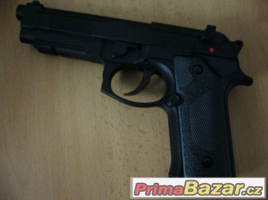 AIRSOFT GAS PISTOLE BERETTA M92F VERTEC - NOVÁ – fotografie 2