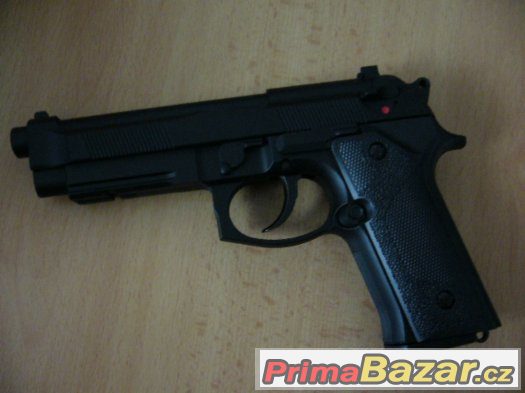 AIRSOFT GAS PISTOLE BERETTA M92F VERTEC - NOVÁ – fotografie 3