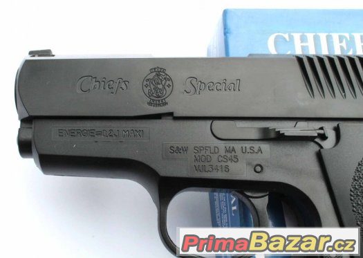 AIRSOFT manual PISTOLE S&W Chiefs Special CS45 - NOVÁ – fotografie 1