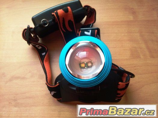 CREE LED 2x T6 ČELOVKA - headlamp 2000lm – fotografie 3