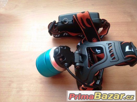 CREE LED 2x T6 ČELOVKA - headlamp 2000lm – fotografie 4