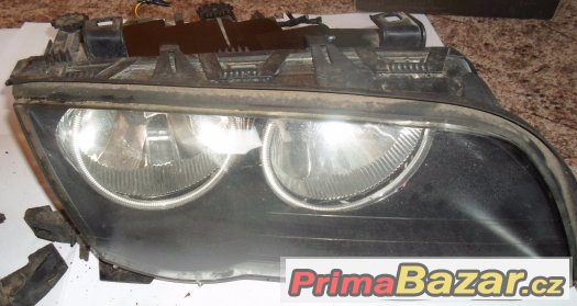 BMW e46 sedan / touring - Přední světla s Angel eyes kruhy – fotografie 2