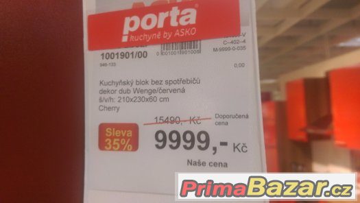 Kuchyně PORTA - NOVÁ – fotografie 3