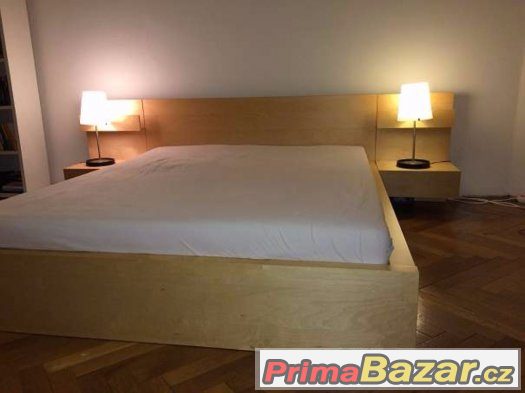 IKEA MALM dvoulůžko komplet – fotografie 1