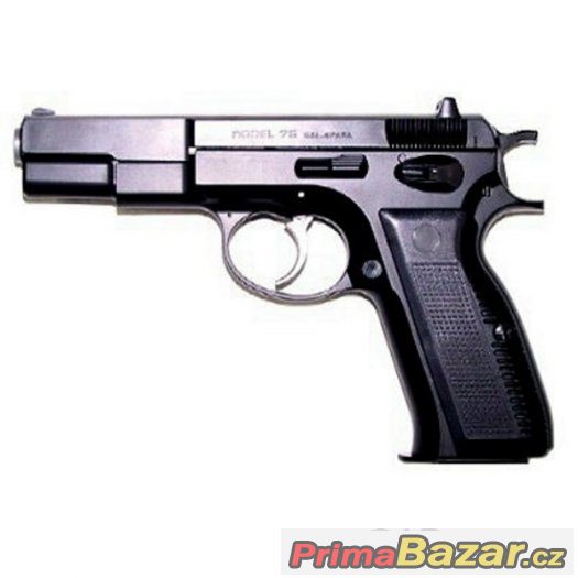 AIRSOFT manual pistole CZ MODEL 75  - NOVÁ – fotografie 1