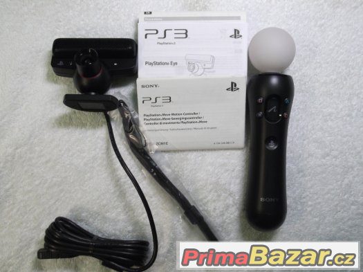 Playstation 3 - Move set - Komplet - Nový – fotografie 1