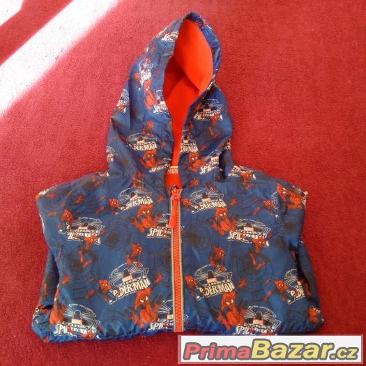 jarni bunda 2-3 roky Spiderman F&F – fotografie 3