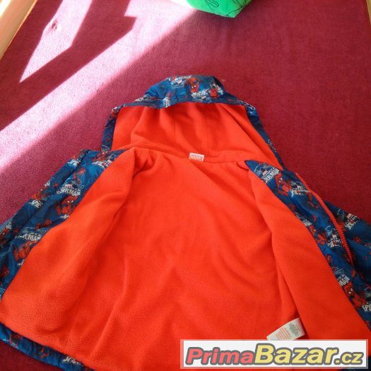 jarni bunda 2-3 roky Spiderman F&F – fotografie 4