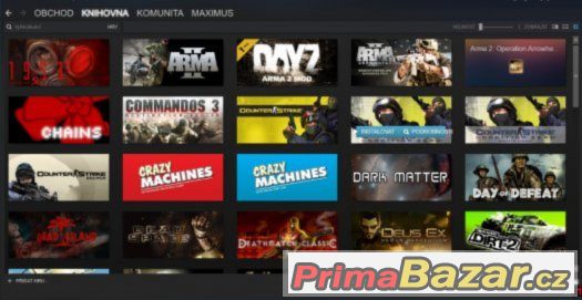 Steam účet 66 her – fotografie 2