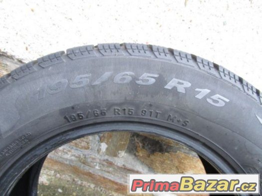 195/65R15 91T - PIRELLI - Snowcontrol II (Zimní 2Ks) – fotografie 4