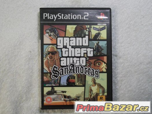 Hra na Playstation 2 - Grand Theft Auto - San Andreas – fotografie 1