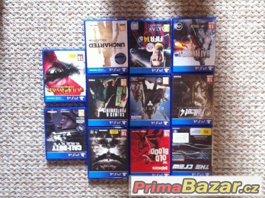 Prodám ps4 s 11 orig. Hrama – fotografie 3