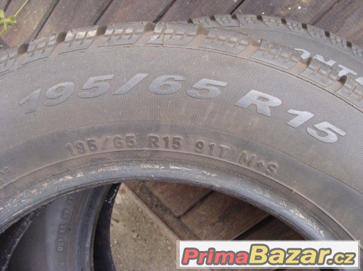 195/65R15 91T (PIRELLI-Snowcontrol II) Zimní 2Ks – fotografie 4