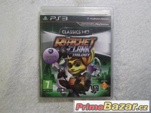 Hra na Playstation 3-Ratchet and Clank-Trilogy-Český manuál – fotografie 1