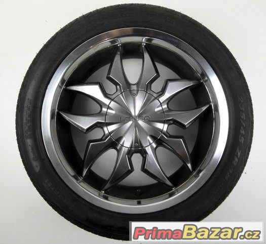 Unikátní 18" alu kola - 5x112 - 7,5Jx18 - Letní pneu – fotografie 3