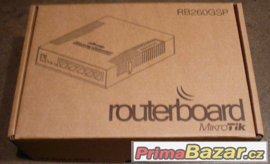 Prodám switch Mikrotik RB260GSP – fotografie 3