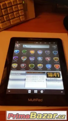 Pěkné Prestigio MultiPad PMP3384B, plně funkční, se zdrojem