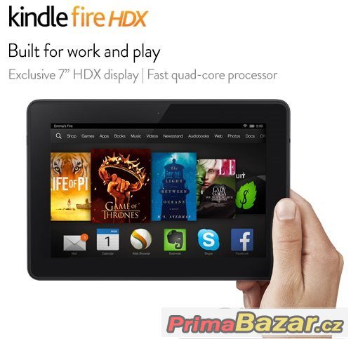 Kindle Fire HDX 7" 16GB tablet – fotografie 2