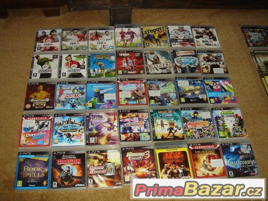 Prodám asi sto kusů her na PS3  +  zánovní PS3 Slim – fotografie 3