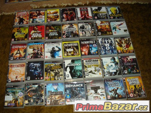 Prodám asi sto kusů her na PS3  +  zánovní PS3 Slim – fotografie 5