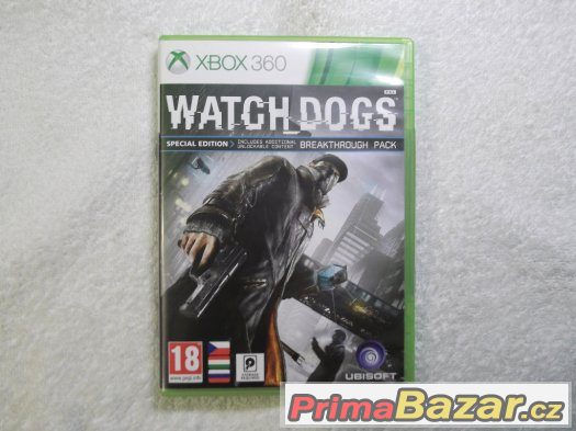Hra na XBox 360 - Watch Dogs - České titulky - Použitá – fotografie 1