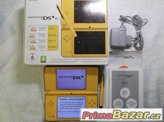 Nintendo DSi XL - Žluté + 6 x hra - Záruka+Doklad-Více fotek – fotografie 1