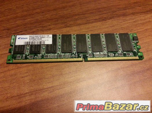 Paměti DDR 512MB – fotografie 1