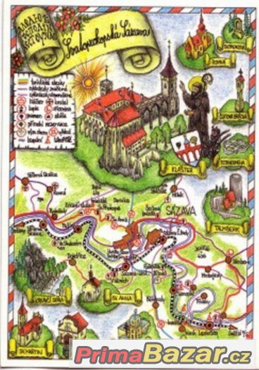 Výlet vlakem, mapky – fotografie 3