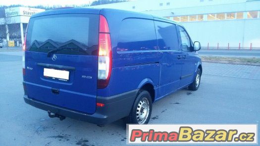 MB Vito 111 CDI 85KW RV.2007 Najeto 179 000 – fotografie 3
