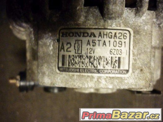 Honda originál alternátor Civic 1,4i/16V D14A – fotografie 2