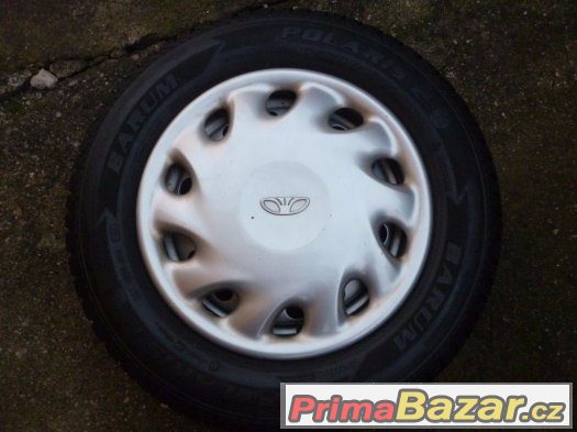 Daewoo poklice 13" originál sada 4ks poklice Daewoo – fotografie 1