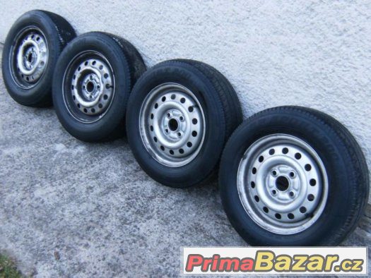 Kola na Hondu 13" rozteč 4x 100mm, pneu 175/70R13 – fotografie 1