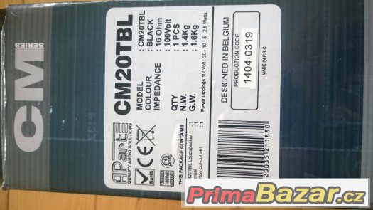 REPRODUKTOOR APART CM20T PC:1300 Kč SLEVA – fotografie 2