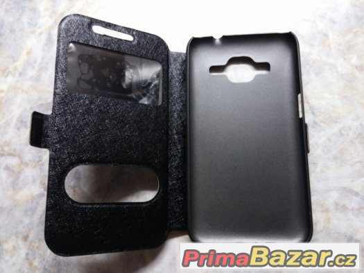 Samsung Galaxy Core Prime černé pouzdro S View Window – fotografie 3