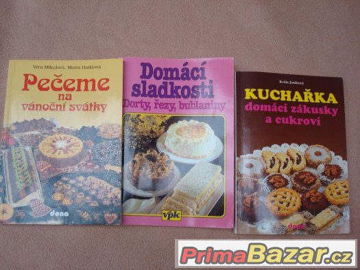 Knihy pečeme sladkosti a vánoční kuchařka – fotografie 1
