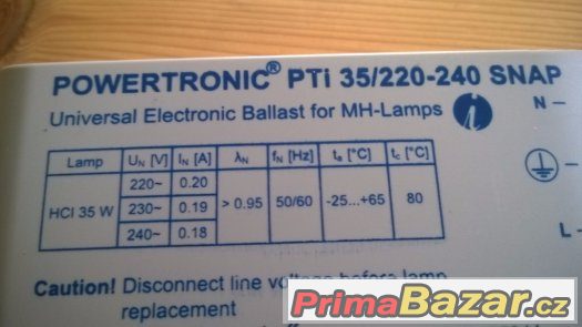 POWERTRONIC PTi 35/220 - 240 SNAP OSRAM SLEVA – fotografie 3
