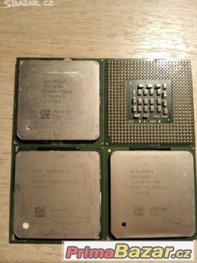 Intel Socket 478, procesory P4 – fotografie 1