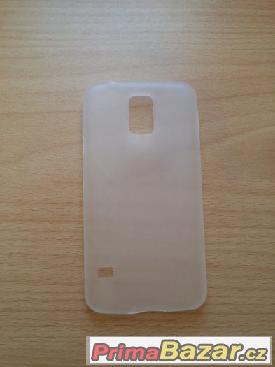 Samsung Galaxy S5 bílé poloprůhledné pouzdro G900 – fotografie 2