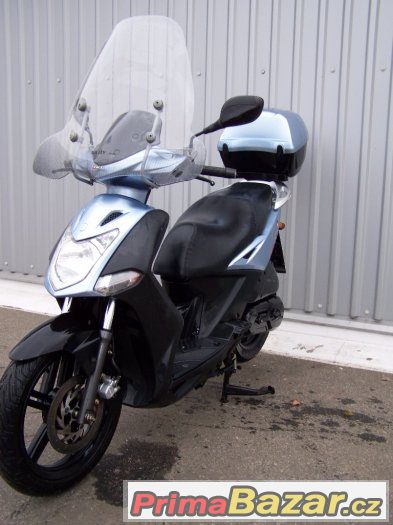 Kymco Agility City 125 (2010) plexi,kufr, top stav, jak nový – fotografie 5
