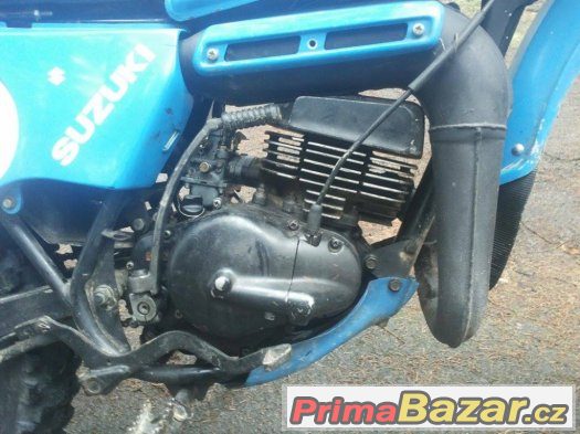 Suzuki ts 125 r.v.1981 motor po GO – fotografie 4