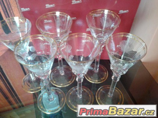 Sklenice na víno zn.Paula 7003 /130ml - Moser Karl.Vary – fotografie 4