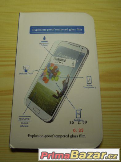 Ochranné tvrzené sklo pro Samsung Galaxy S5 (G900) – fotografie 2